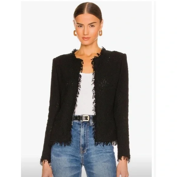 IRO Shavani Jacket Black - Picture 2 of 10